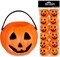 4E’s Novelty 24 Pack Mini Pumpkin Trick or Treat Buckets – Bulk Halloween Candy Holders for Kids, Orange Plastic Jack-O’-Lantern Goodie Bag Fillers, Party Favor Toys & Classroom Halloween Giveaways